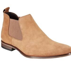 Bar III Sandstone Paxton Chelsea Suede Boot Size 11 Men's